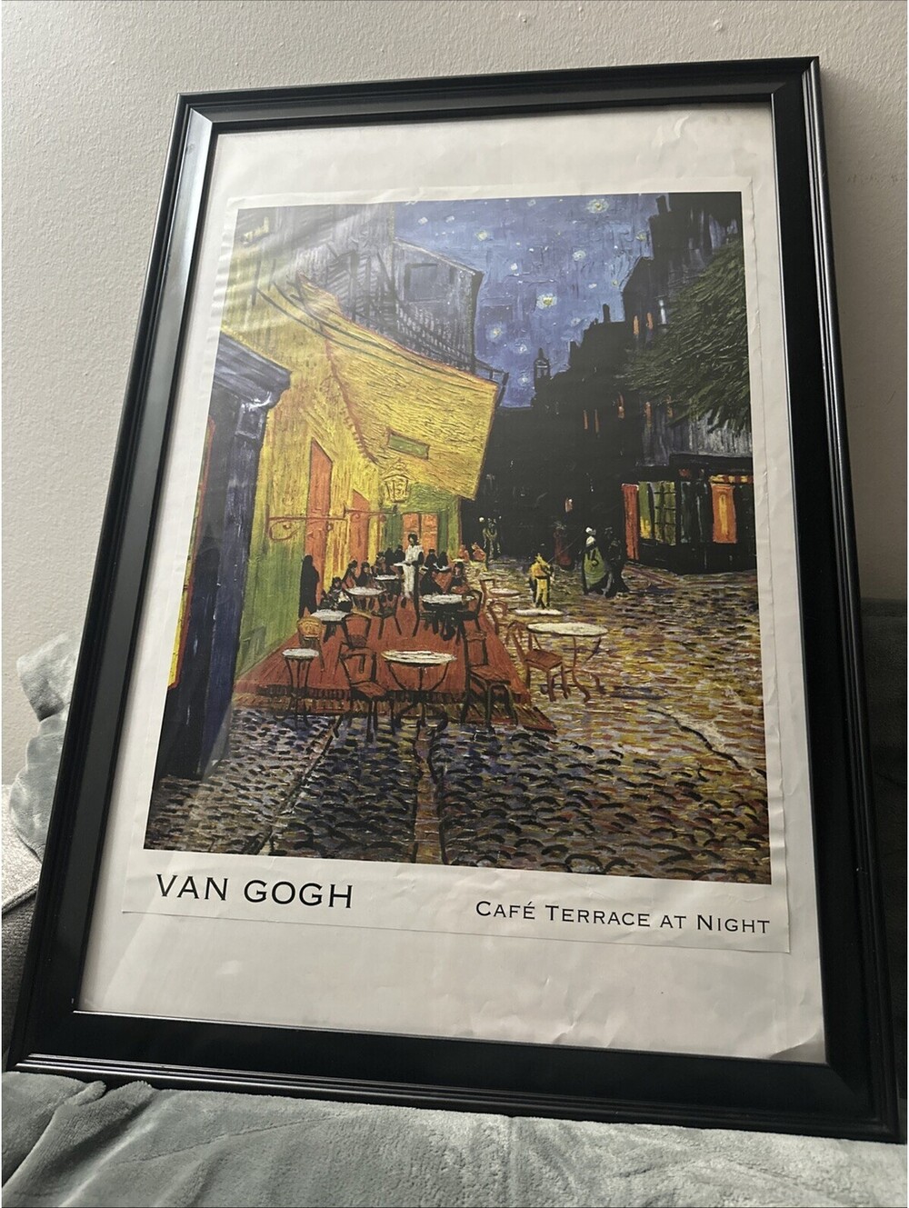 Vincent van Gogh's Café Terrace at Night (1888) Poster 18x24in